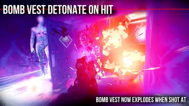 Suspect Bomb Vest Detonate on Hit