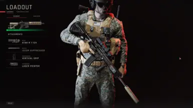 Customization Menu