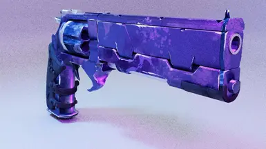 Cyberpunk 2077 OVERTURE Revolver (Dark Water)