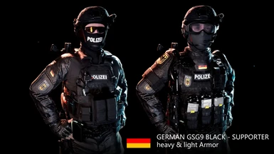 German SEK And GSG9 Reskin Plus SEK Shields