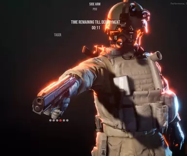 Ancient version of one handed gun animation