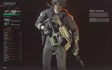 Functional M32A1 with Custom Animations (DLC3)