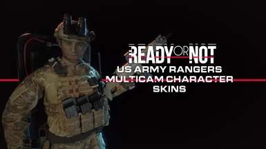(OUT OF DATE) 75th Ranger Regiment Multicam Character Skins