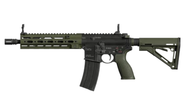 HK416 HRT FBI 4K RESKIN and 2 optional MK1 skins