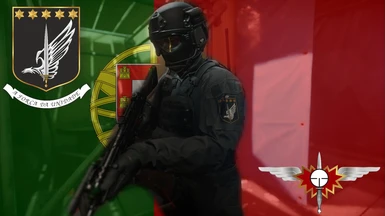Uniforme do Grupo de Operacoes Especiais de Portugal - Policia de Seguranca Publica - GOE