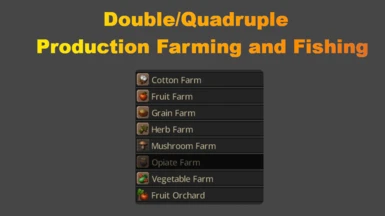 Double Production Farming and Fishing