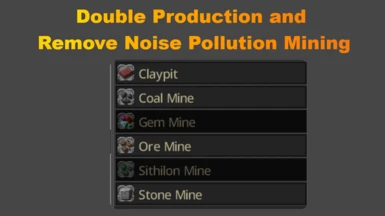Double Production and Remove Noise Pollution Mining