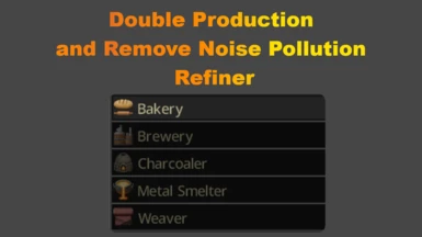 Double Production and Remove Noise Pollution Refiner