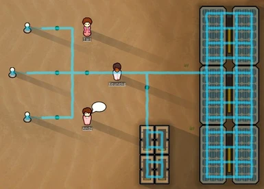 Invisible wires - power grid shown