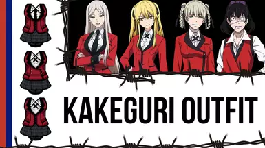 Juraku Kakegurui outfit