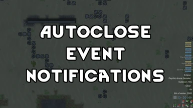 Autoclose Event Notifications