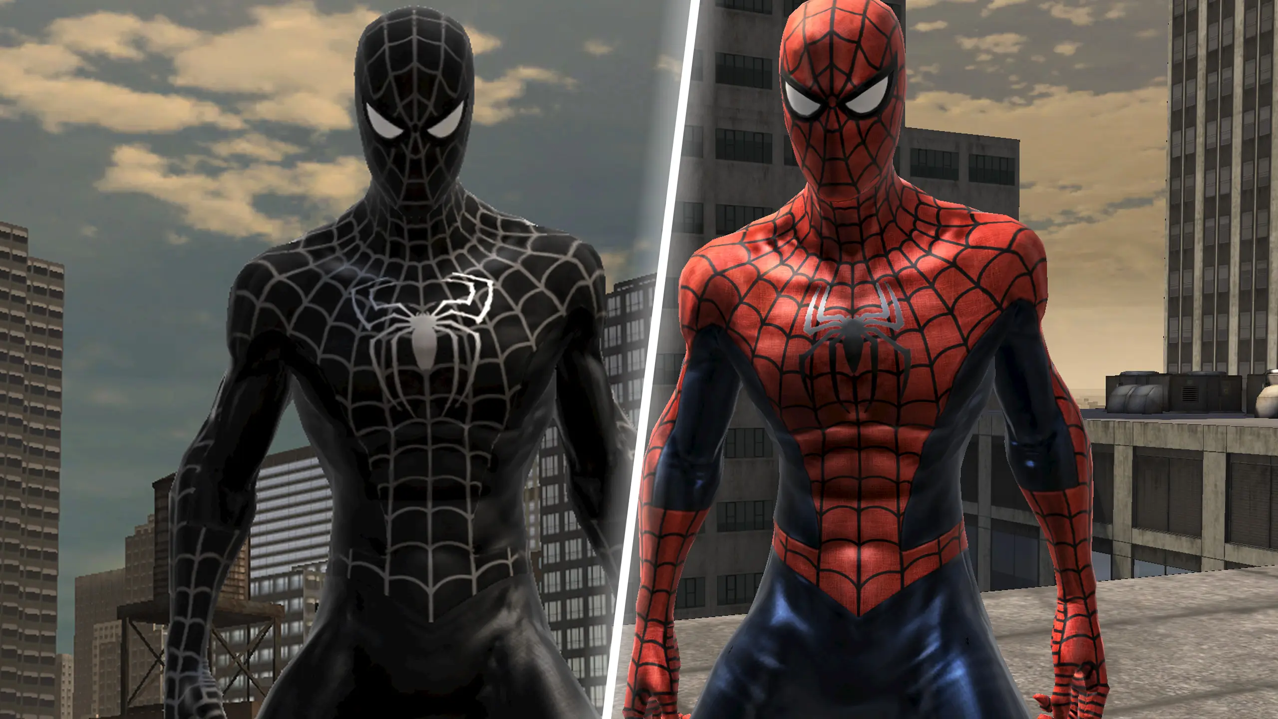 07 Raimi Trilogy Suit Mods [Spider-Man: Web of Shadows] [Skin Mods]