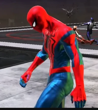 Amazing Spider Man X Miles Morales Fusion Suit
