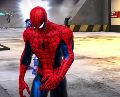 Retexture Red Suit Spider-Man