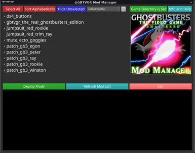 GBTVGR Mod Manager