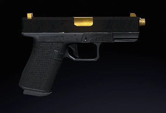 Gold and Black Glock19 at Ground Branch Nexus - Mods and Community