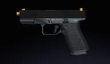 Gold and Black Glock19 at Ground Branch Nexus - Mods and Community