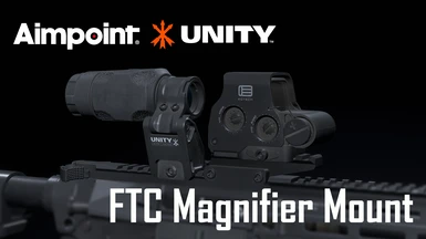 Unity FAST FTC Magnifier Mount (Multiplay Compatible)