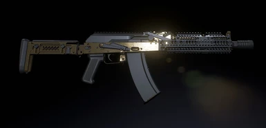 Black and Gold Two-Tone AK-105
