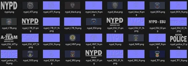 NYPD Division Patches
