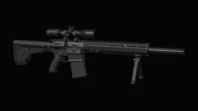 HK 417 Counter-Sniper - BLK (Suppressed)