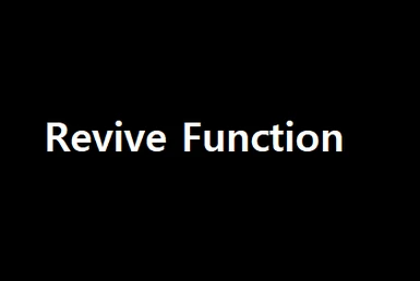 Basic Revive Function