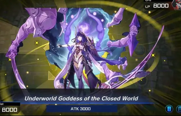 Underworld Goddess Of The Closed World Fully Art Animation At Yu Gi