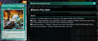 Runick Freezing Curses