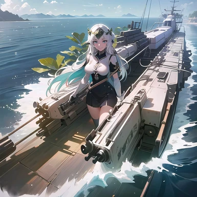 Gunkan Suship Shiraou-Class Carrier