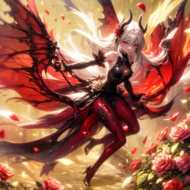 Black Rose Moonlight Dragon