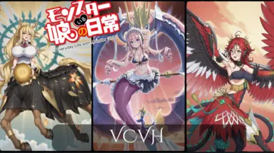 VCVH Knightmare Monster Waifu Monster Mosume