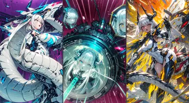Cyber and Cyberdark DragonAlternative Arts