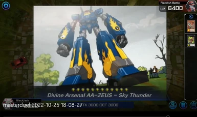 Zeus as Megas XLR