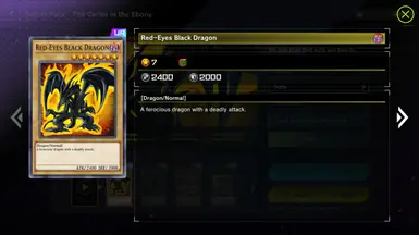 Red-Eyes Black Dragon's 1st manga card appearance redraw