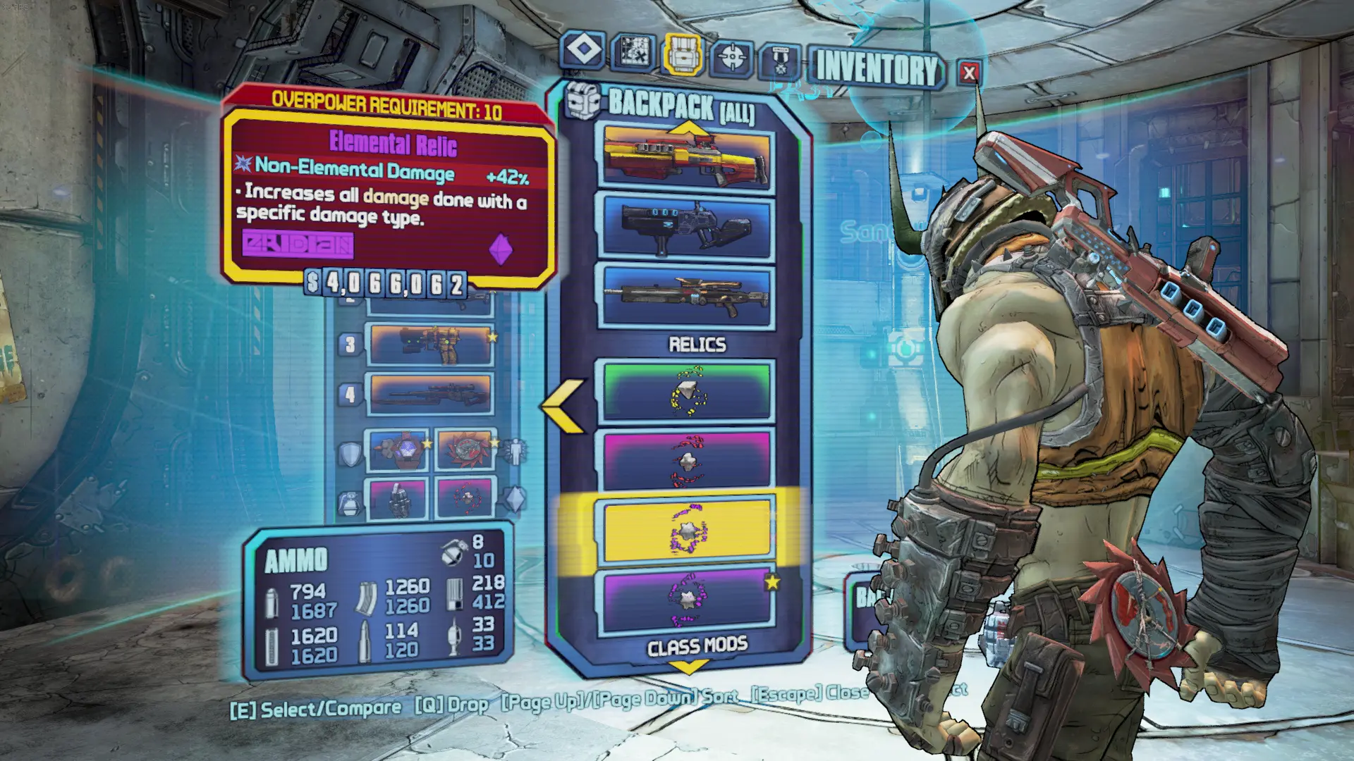 Roid damage borderlands 2 что это