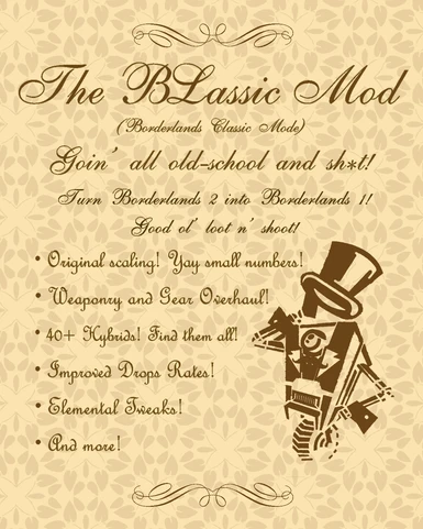 BLassic (Borderlands Classic Mode)
