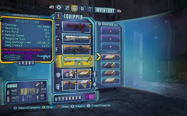 Grenade Launcher Malignant Eclipse At Borderlands 2 Nexus Mods And Community