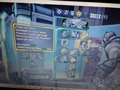 Feed the Meat buff option