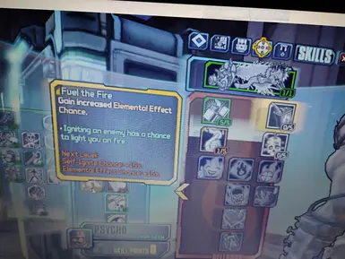 Passive Fuel the Fire option