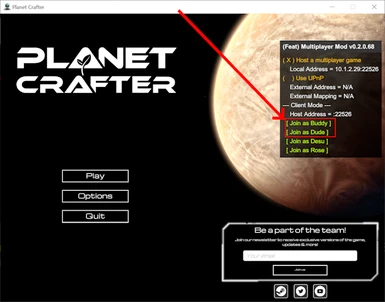 Multiplayer at Planet Crafter Nexus - Mods and community