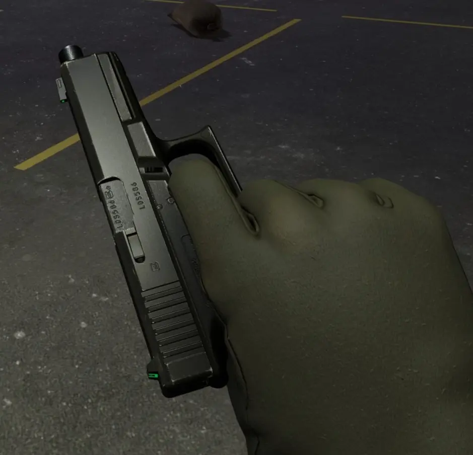 EFT Glock 17 (2.7 UPDATE) at Into the Radius VR Nexus - Mods and Community