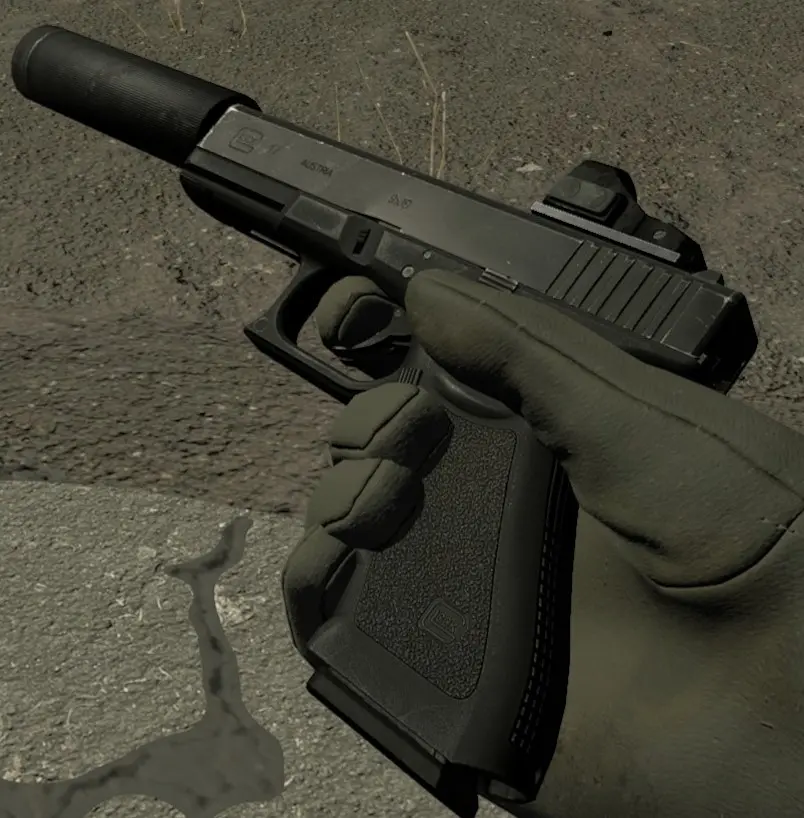 EFT Glock 17 (2.7 UPDATE) at Into the Radius VR Nexus - Mods and Community