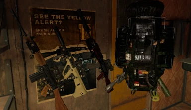 The 6sh118 Raid Backpack from EFT at Into the Radius VR Nexus 