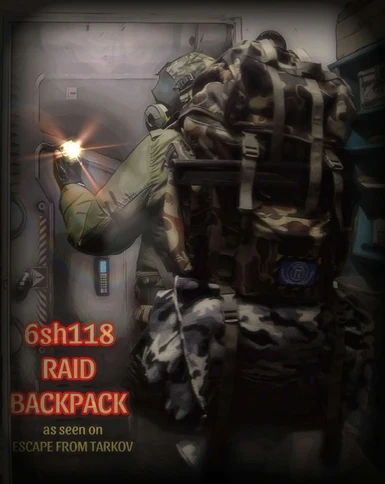 The 6sh118 Raid Backpack from EFT