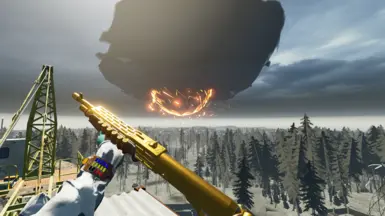Radius Orb Remodel (golden spas from Gold Guns mod)