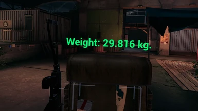 Stamina and Carry Weight Tweaks
