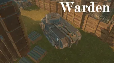 Storm Tank Warden Back