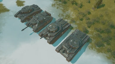 Captured Medium Tanks