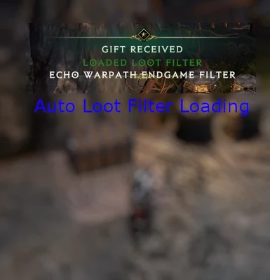 auto load loot filter