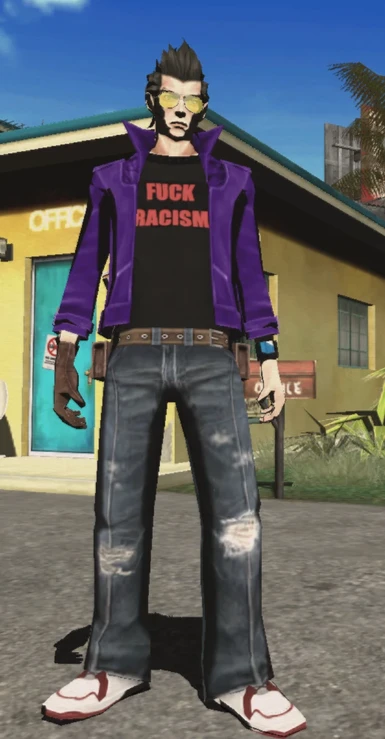 Travis's Purple Jacket